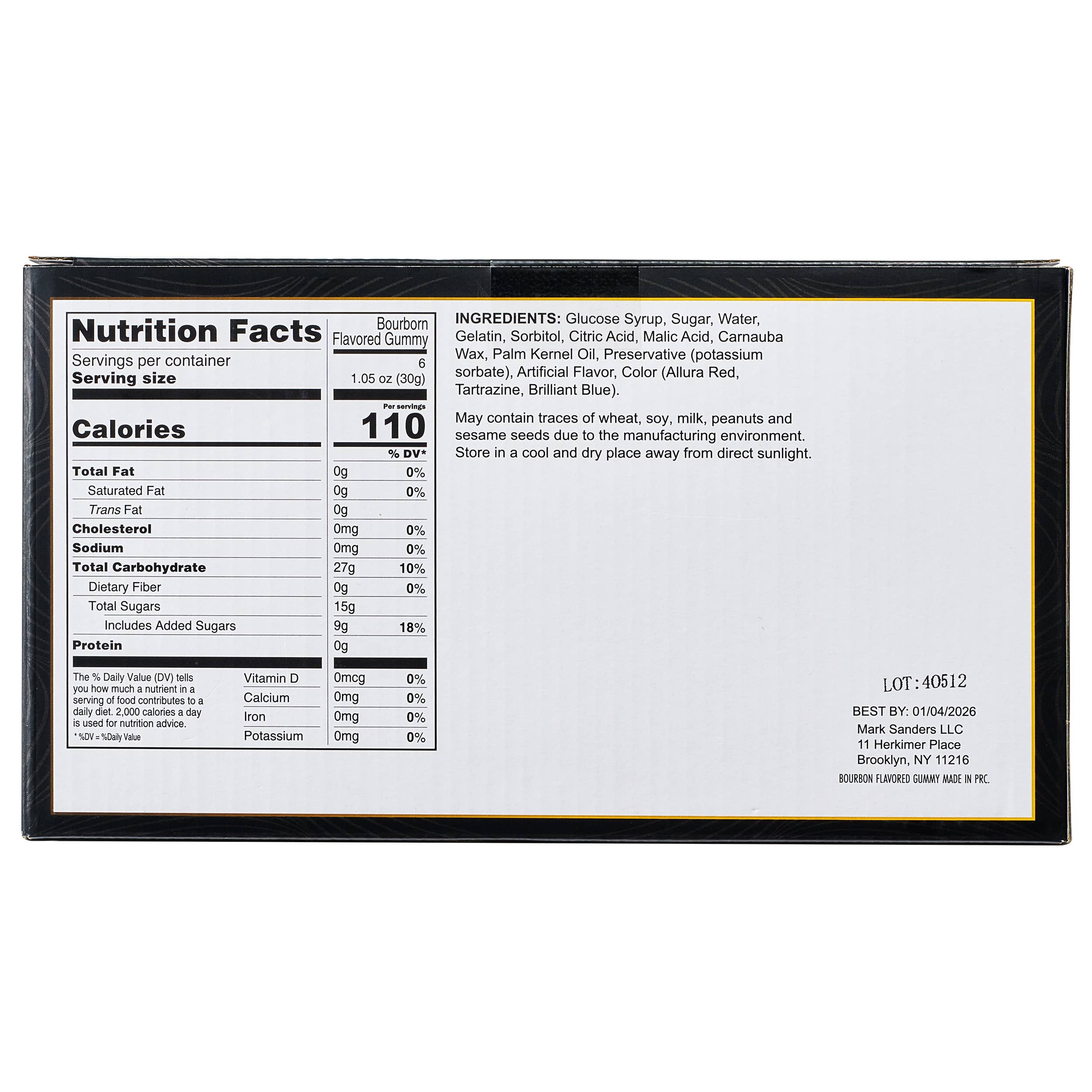 The Wine Savant /  Khen Glassware – Engroshandel Vingummi – Bourbon Gummy gavesæt og to whiskyglas3