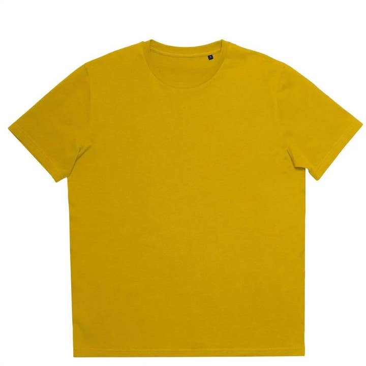 Giallo T-Shirt Muscle Fit Essential Made in Italy - Giallo Senape in vendita all'ingrosso su Faire