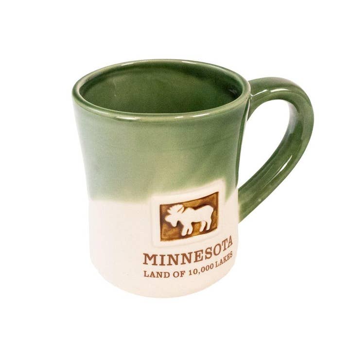 Love From USA - Wholesale Coffee Mug - Green Santa Fe Moose Mug