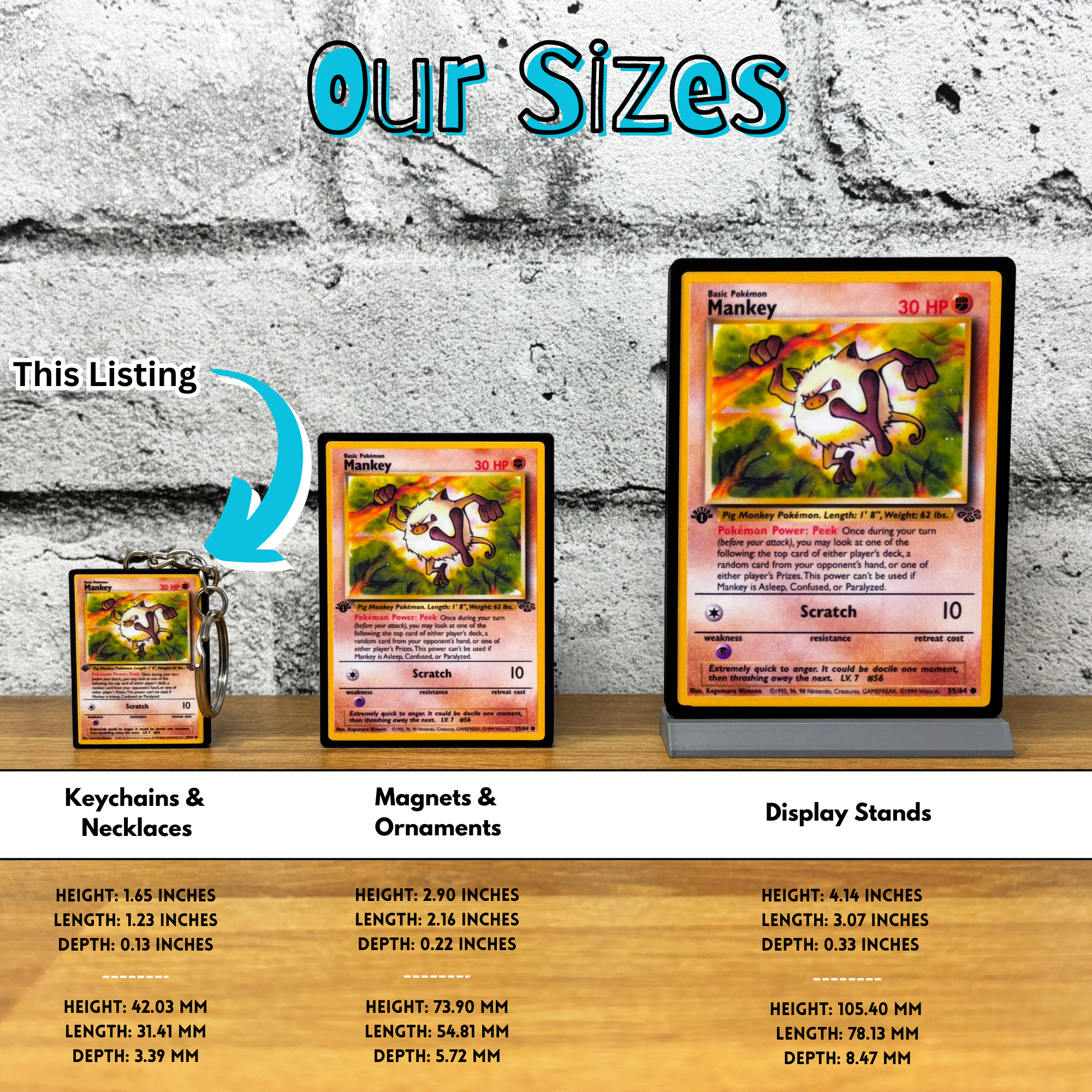 BitsyLabs - Wholesale Keychain - Unisex - Pokemon Card Keychains (51-100)9