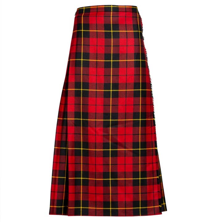 Faldón de lana para mujer MTM de Clearance, estilo Wallace Modern, cintura 38 cm, longitud 38,5 cm para venta al por mayor de The Scotland Kilt Company