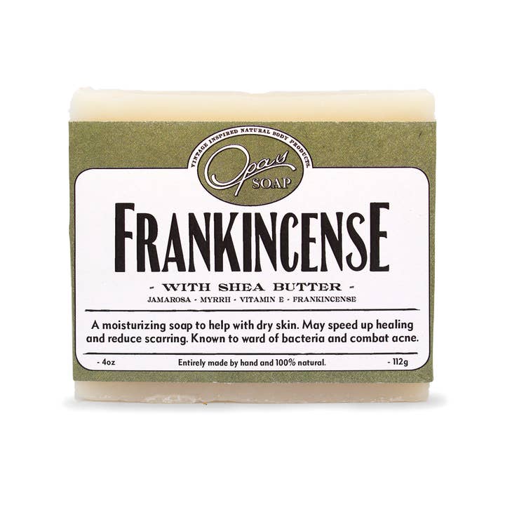 Frankincense - Natural Cold Processed for wholesale by Opas Soap