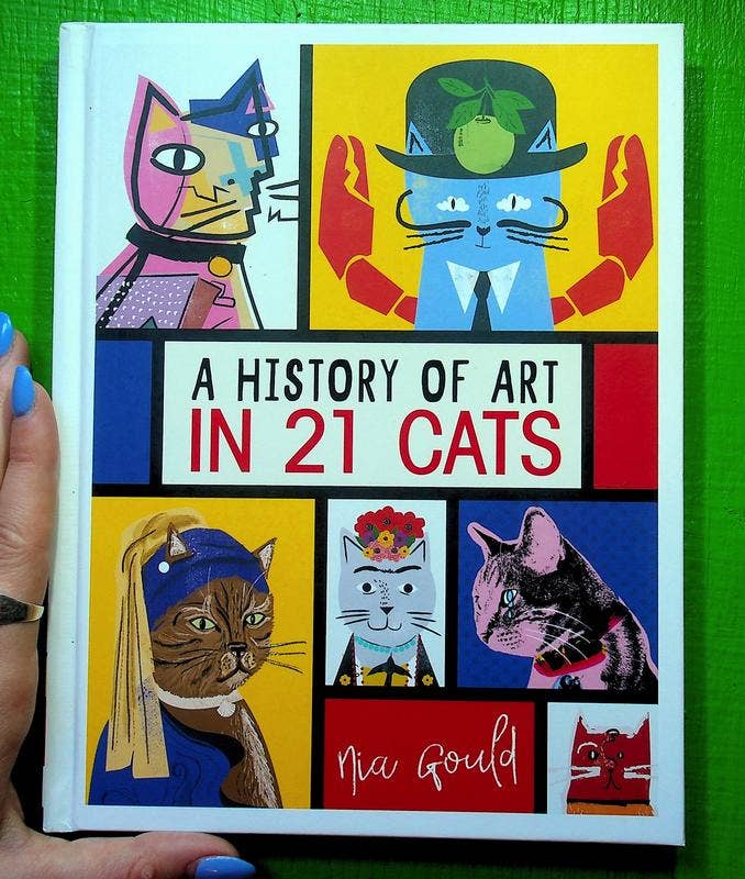 Microcosm Publishing & Distribution - Wholesale Arts & Entertainment Book - History of Art in 21 Cats0
