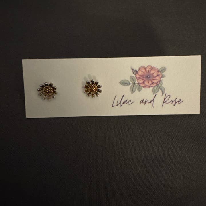 ✅ Pollen Blume Ohrstecker für den Großhandel von Lilac and Rose