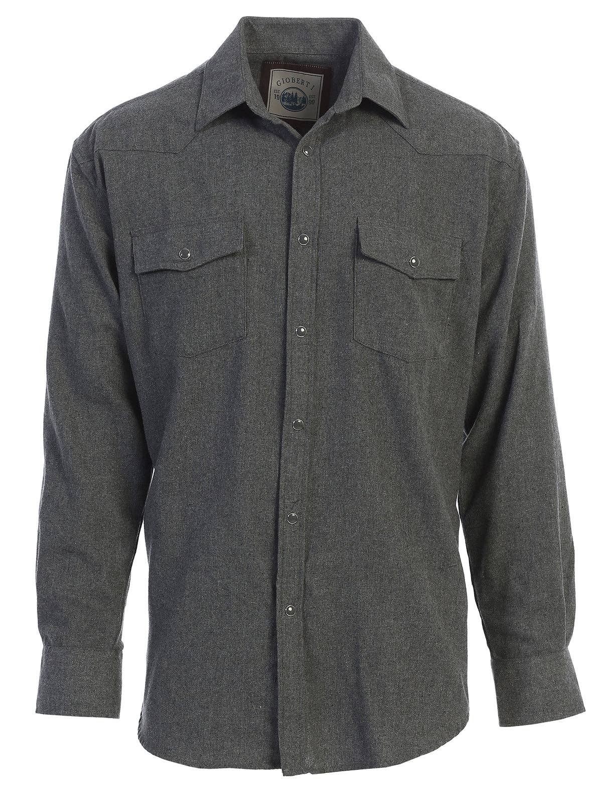 b-one inc - Wholesale Button Down Shirt - Men's - Men's Flannel Plaid Western Shirt with Snap Buttons15