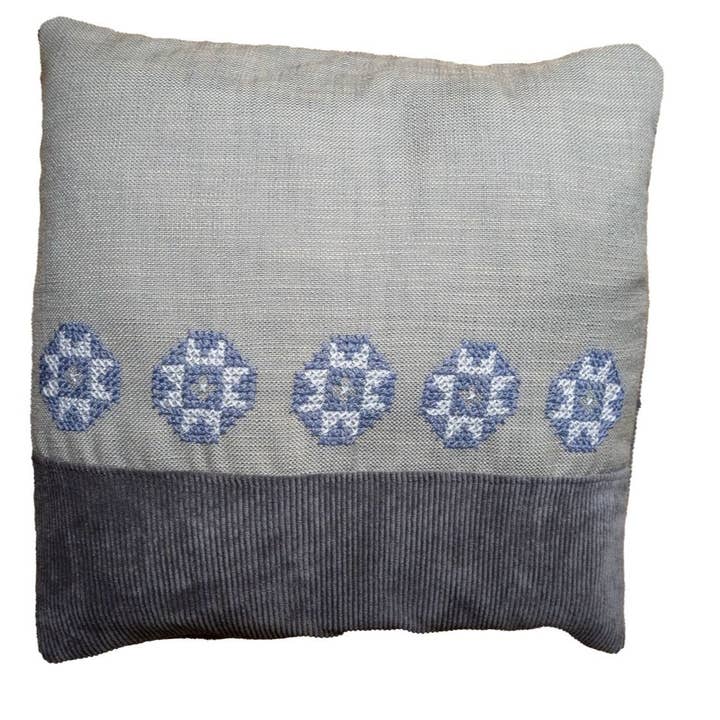 Funda de Almohada Maha - Gris para venta al por mayor de Darzah