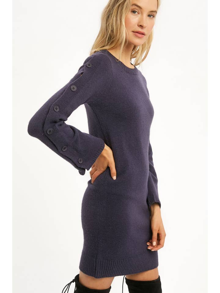 Mystree - Wholesale Dress - Women's - 19808 Sweater Dress