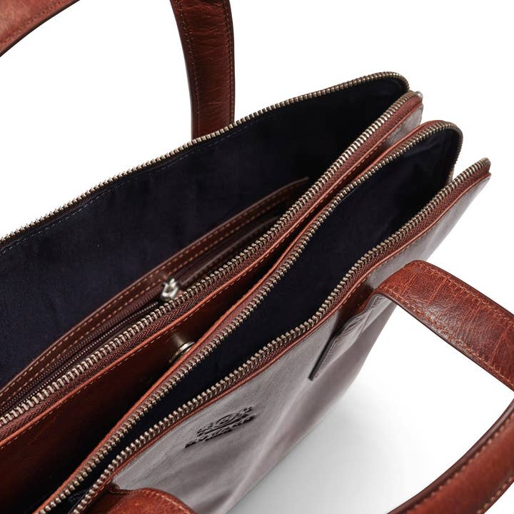 Howard London - Wholesale Laptop Bag - Unisex - Laptop Bag Harrison Brown3