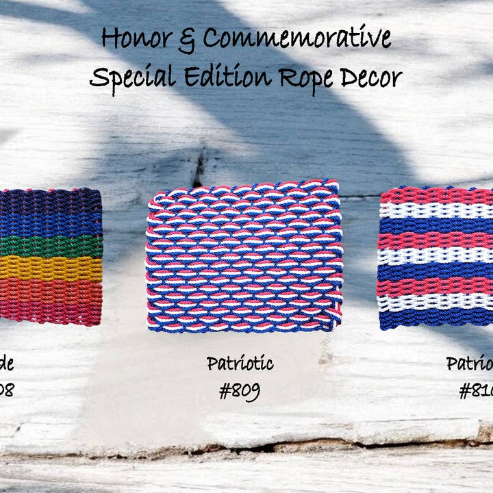 967 The "Original" Handcrafted Woven Maine Lobster Rope Special Edition Rope Decor for wholesale by Maine Rope Mats