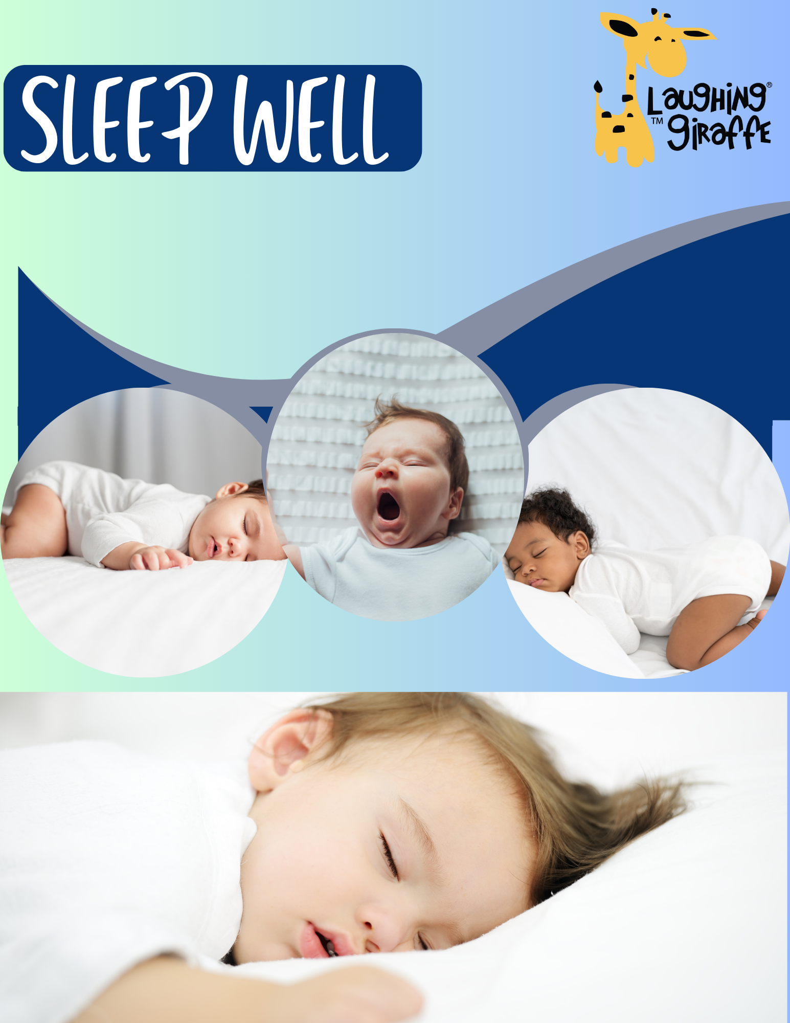 Laughing Giraffe - Wholesale Bodysuit (Non-Footed) - Baby - Infant Baby Bodysuit 6-Pack Soft & Easy1