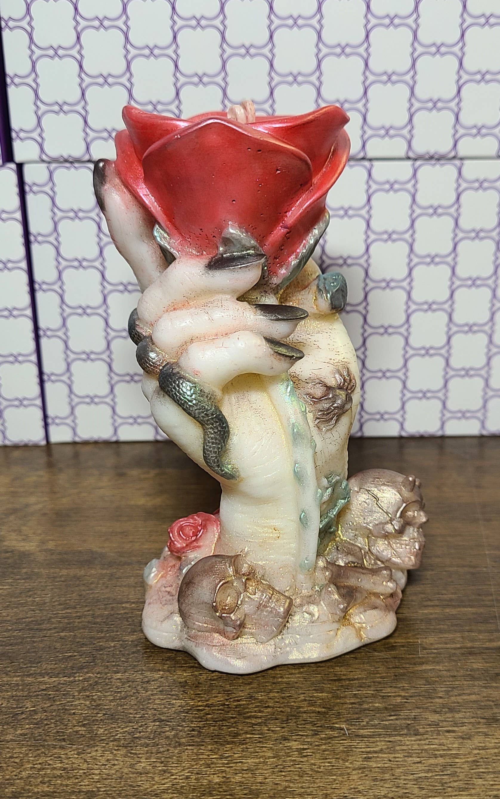 Melmade Scents - Vente Bougies originales - Bougies Witch's Rose6