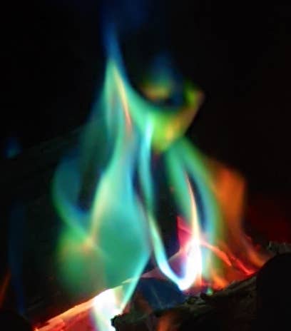 Azul/Verde Discos de llama de colores originales - Azul eléctrico de venta al por mayor en Faire2