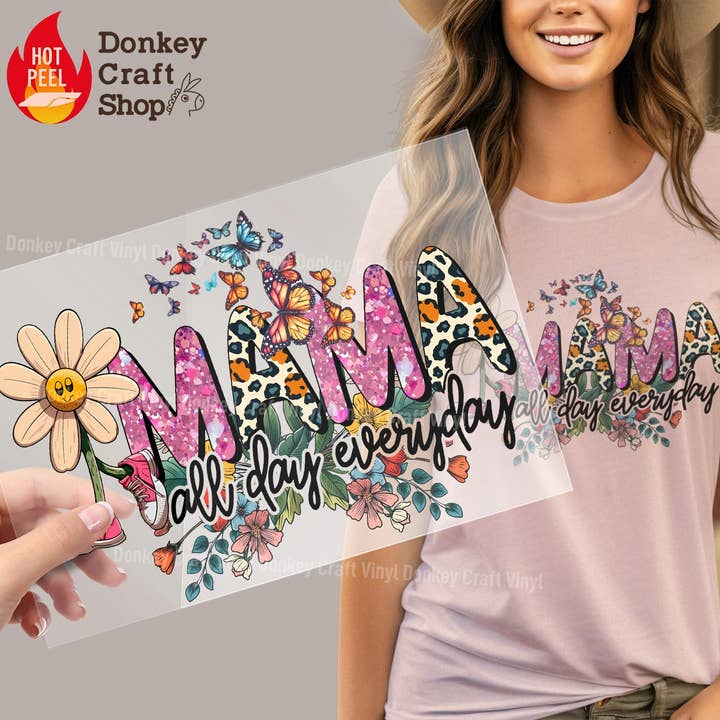 MAMA DTF-Transfers, bereit zum Pressen für den Großhandel von Donkey Craft