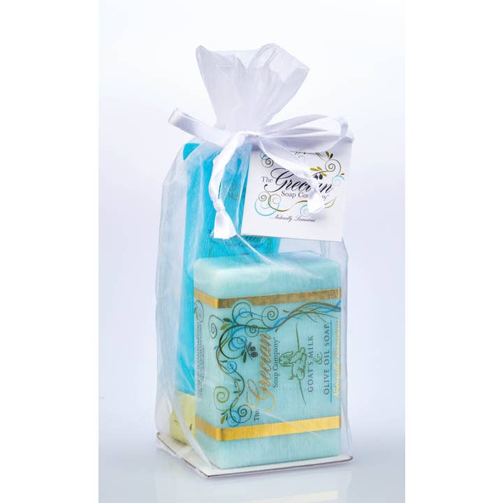 The Grecian Soap Company - Wholesale Bath & Body Set - Goat Milk Relaxation Organic Soap and Lotion Gift Set