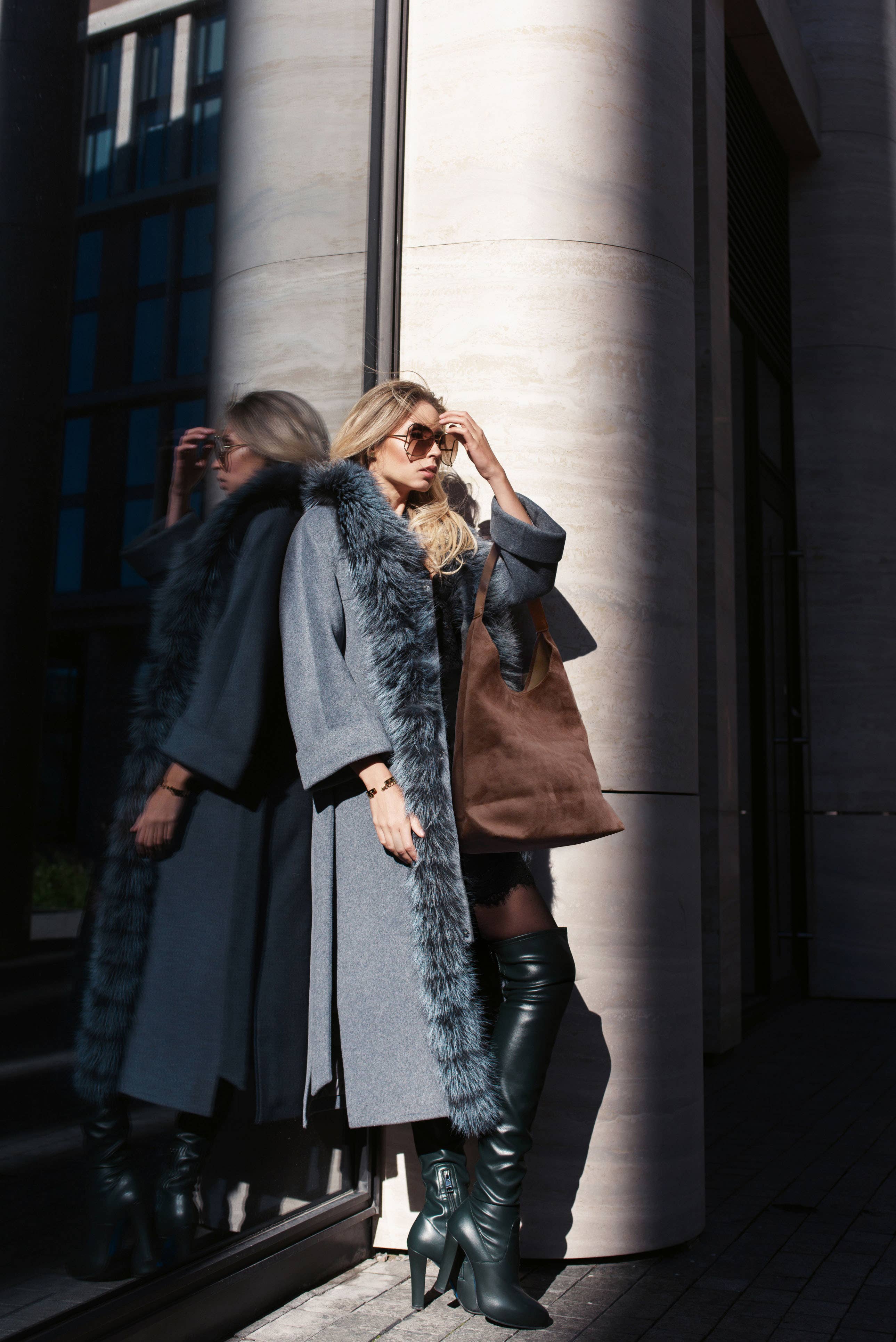 Calla Products - Wholesale Shoulder Bag - Women's - NEW! Suede Hobo Shoulder Bag with Bonus Zip Pouch, 3 Colors6