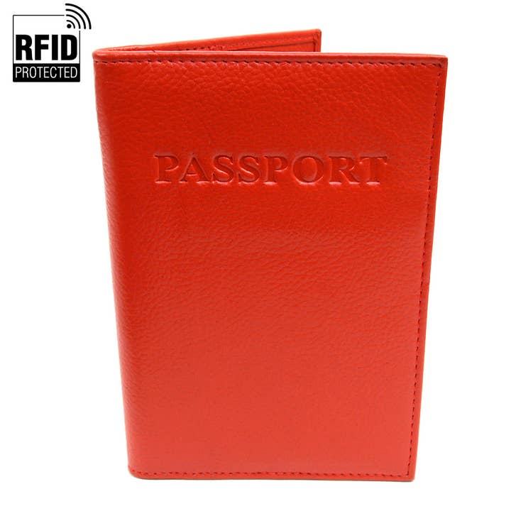 Selini New York - Wholesale Passport Case - Unisex - RFID Genuine Leather Passport Case2