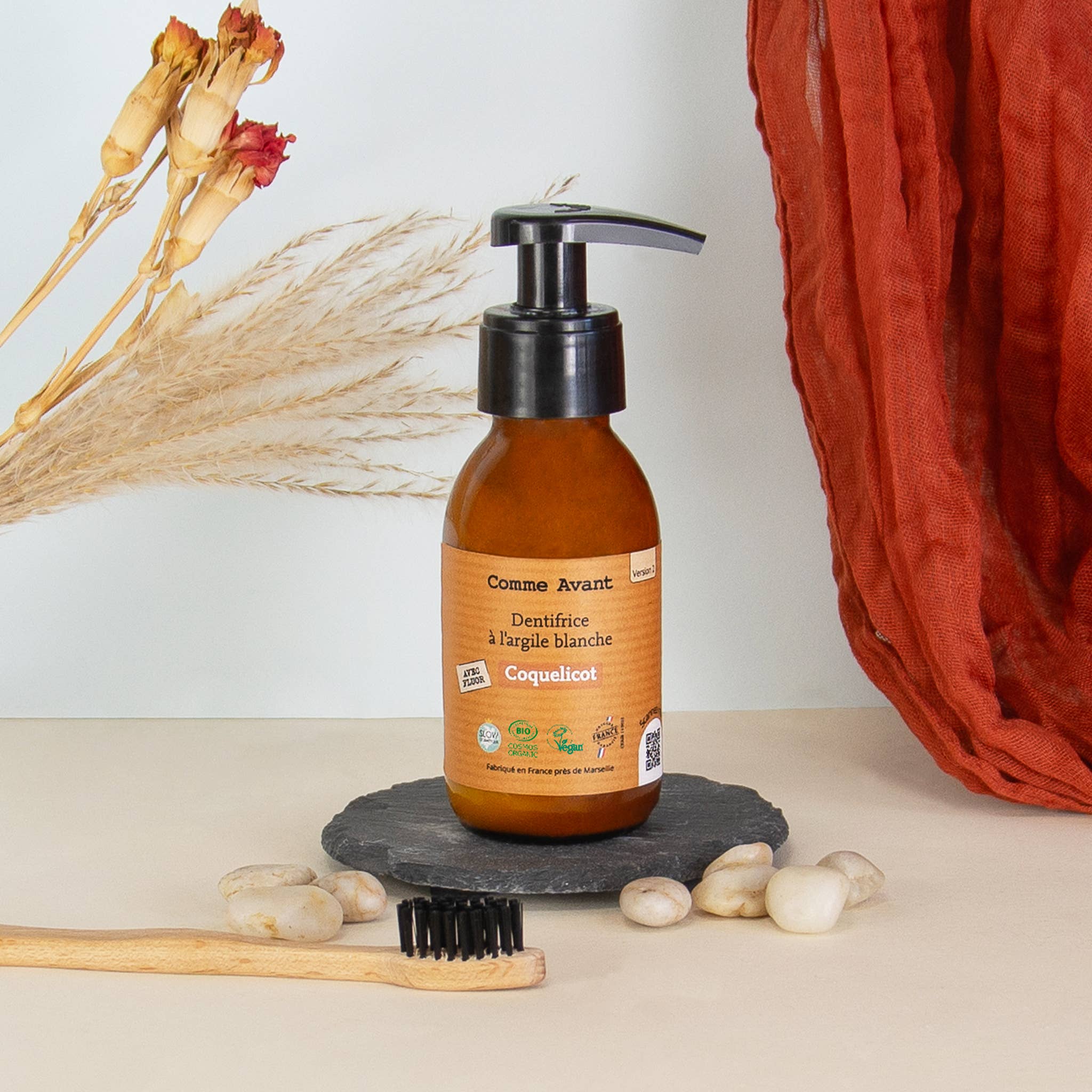 Comme Avant - Wholesale Toothpaste - Organic toothpaste paste with poppy6