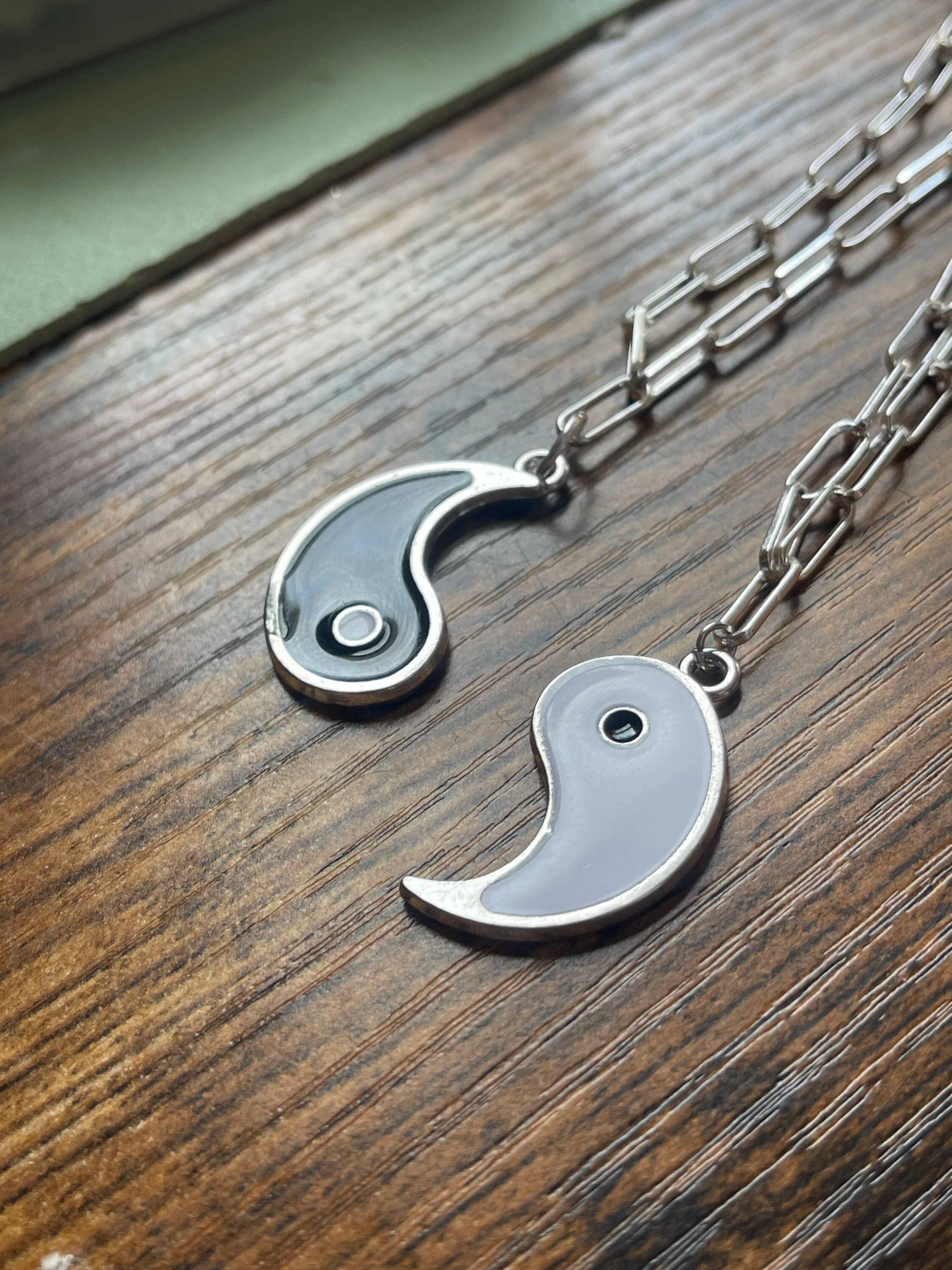 Tumbledshop – Conjunto de joias por atacado – Conjunto Best Friend Colares, conjunto de colar de duas peças6