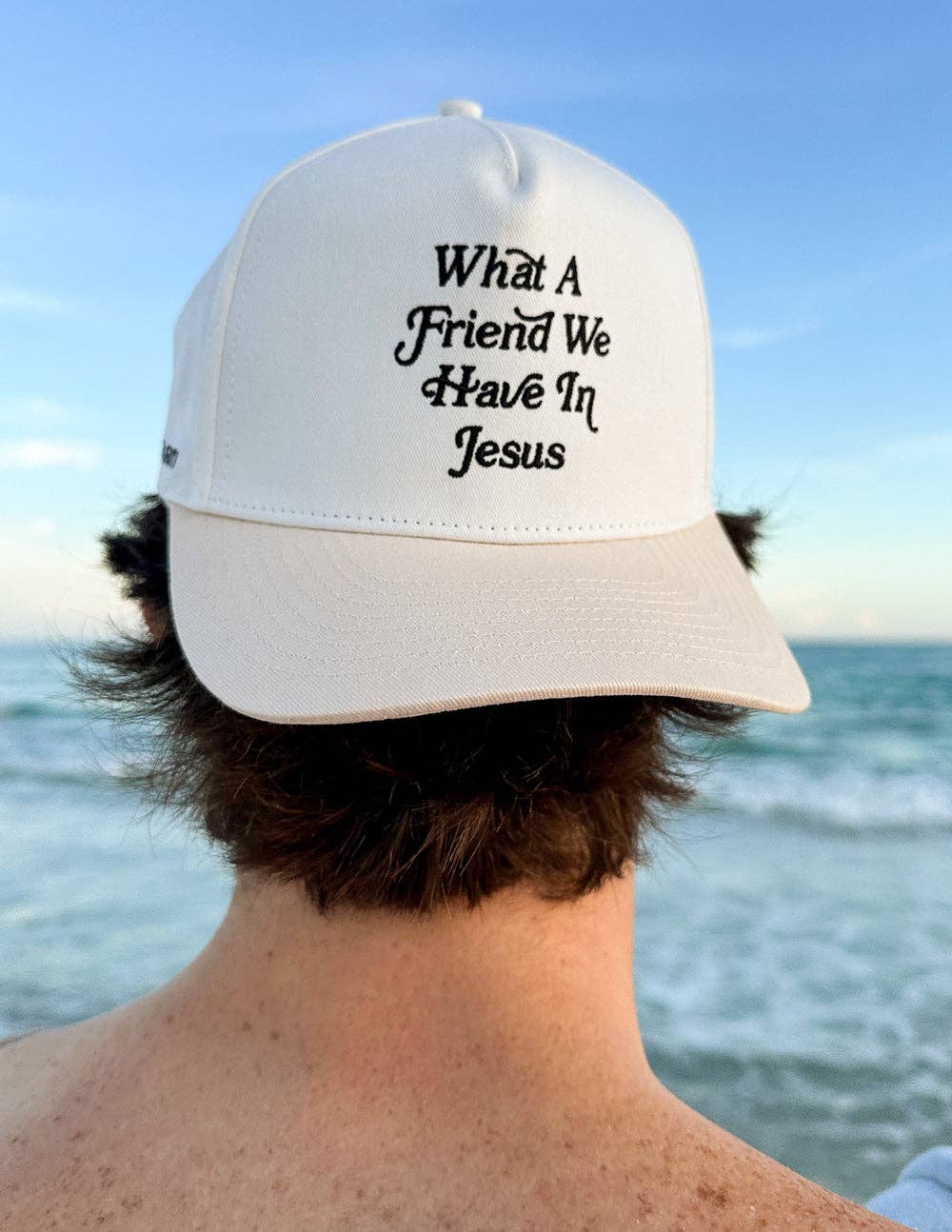 Elevated Faith - Wholesale Trucker Hat - Unisex - What a Friend in Jesus Trucker Hat6