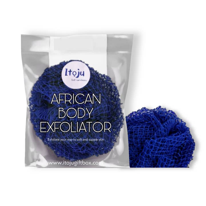 Itoju Gift Box – wholesale Bath pouf/sponge – African Body Exfoliator6