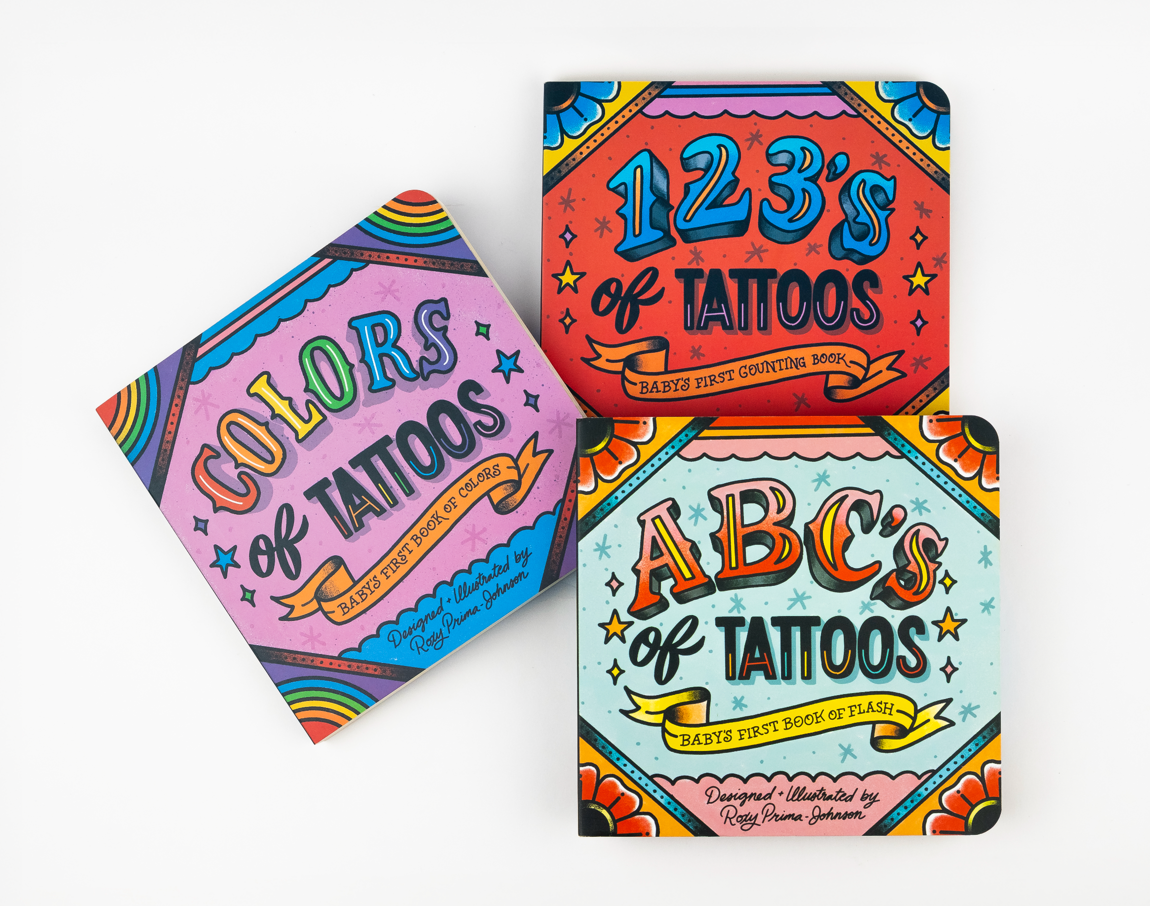 Odd Bird Books - Wholesale Baby & Toddler Book (0-2) - Colors of Tattoos - Kids Cool Board Book of Colors Hard Cove3