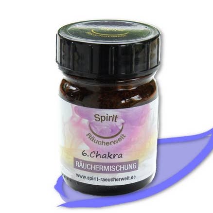 Chakra wierookmix - 6e chakra/ voorhoofdchakra voor wholesale door Räucherwelt GmbH