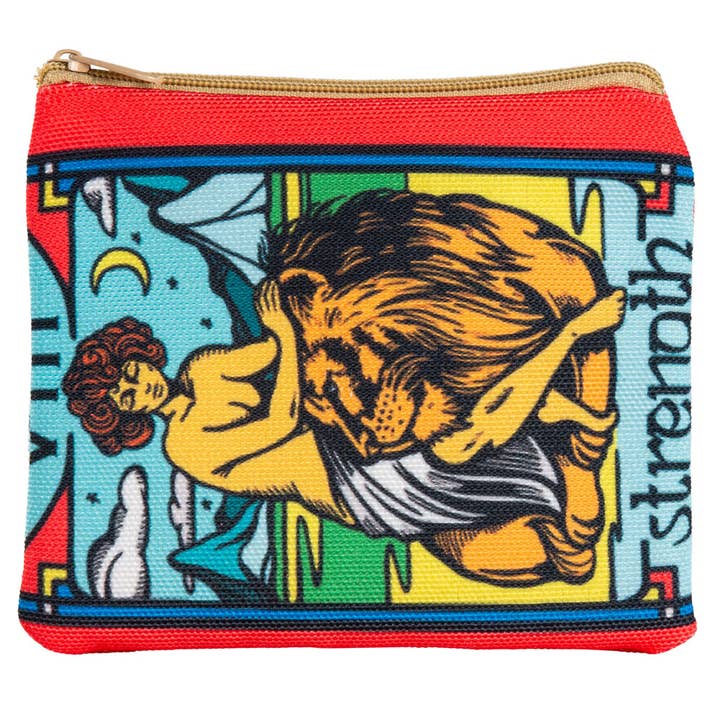 Strength Tarot Coin Purse for wholesale by Benjamin International