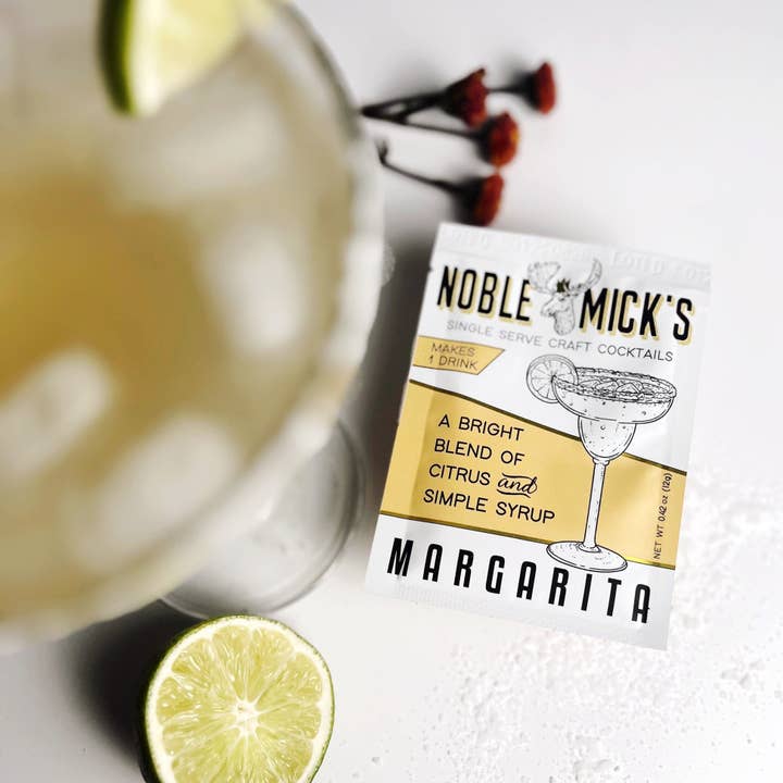 Noble Mick's - Craft Beverage Company - Wholesale Cocktail Mix/Syrup - Margarita Single Serve Craft Cocktail3