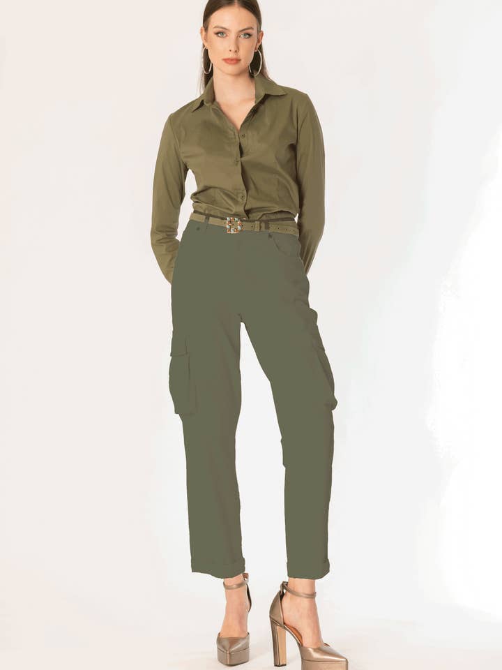 100% Leather Suede Low Belt for wholesale by No-nà by Siste's