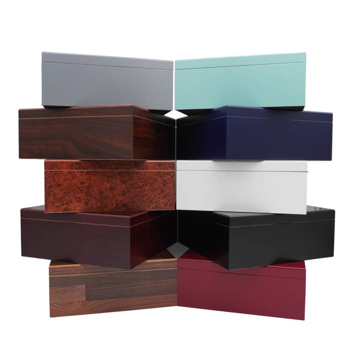 Caja valet grande con forro de cedro para venta al por mayor de MakerFlo