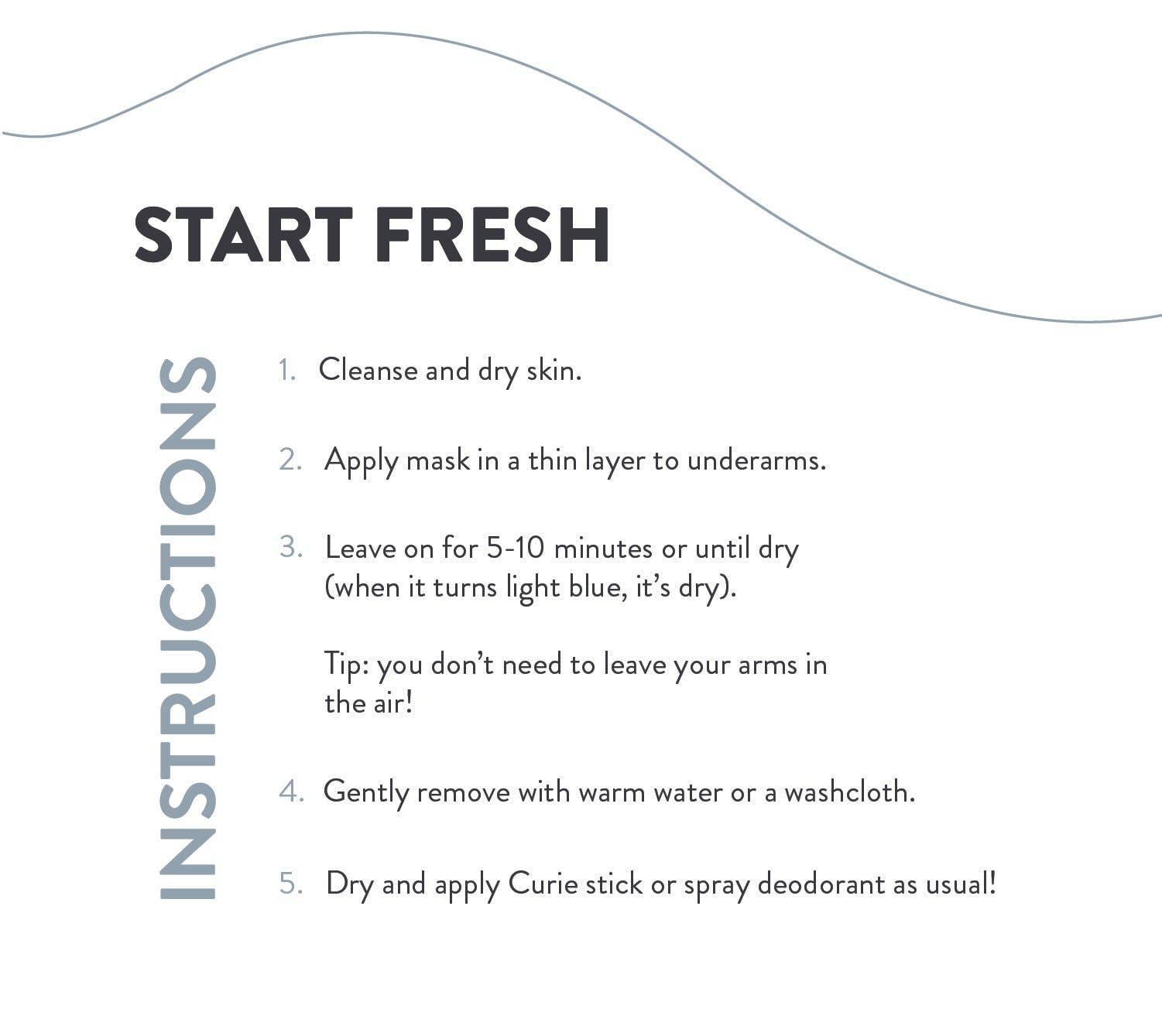 Curie - Wholesale Skincare Face Mask - Armpit Detox Mask5