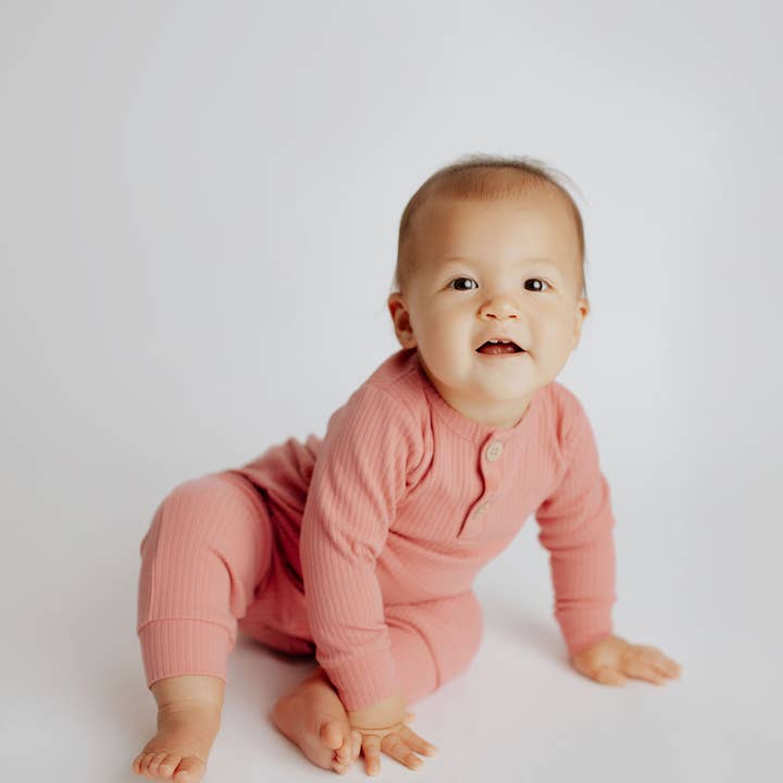 Three Little Tots - Wholesale Rompertje - Baby - Baby ribgebreide romper met zakken53