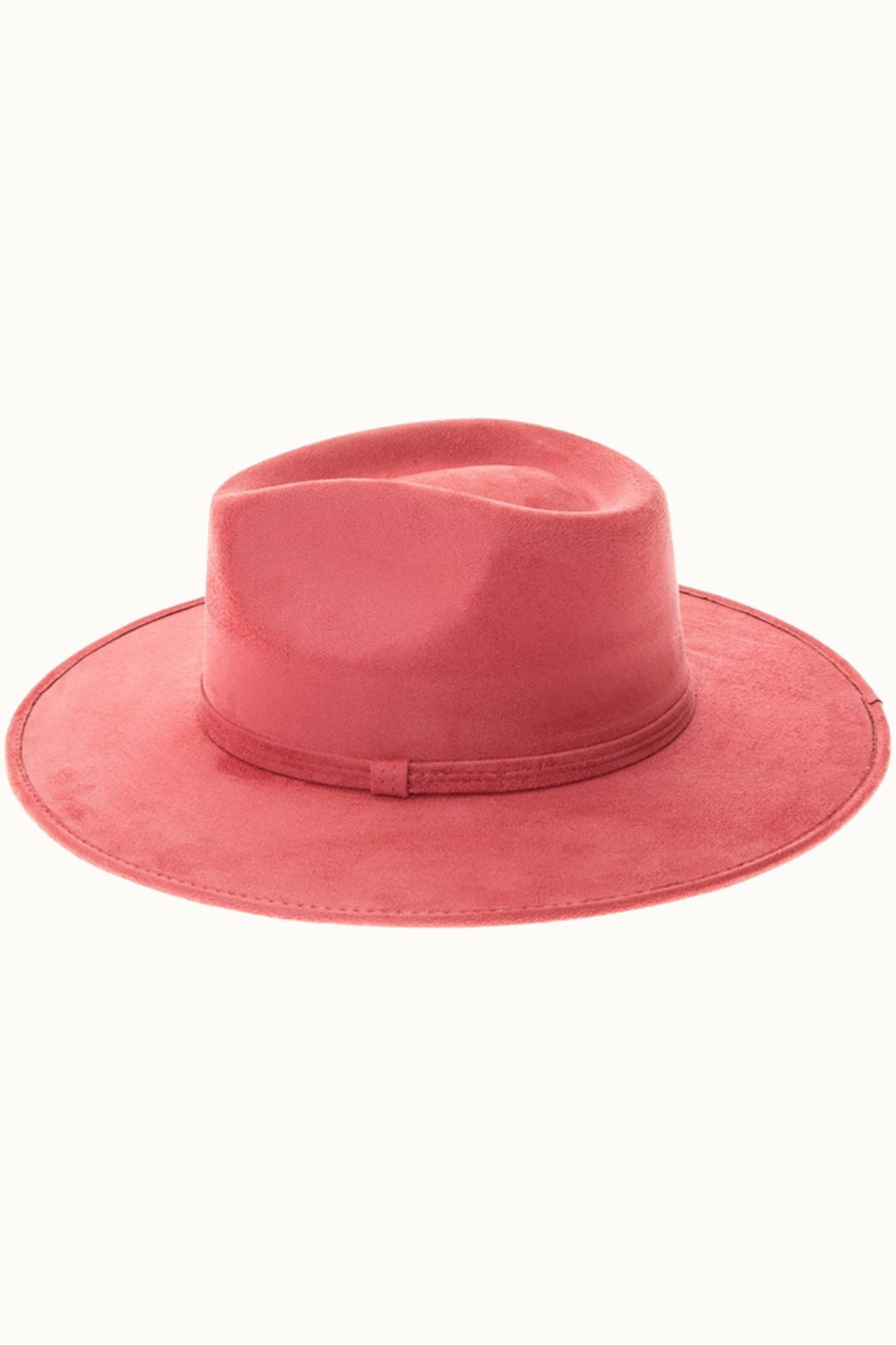 Olive & Pique – wholesale Fedora – Women’s – Vegan Suede Rancher Hat 3.5" Brim, Unisex, OSFM15