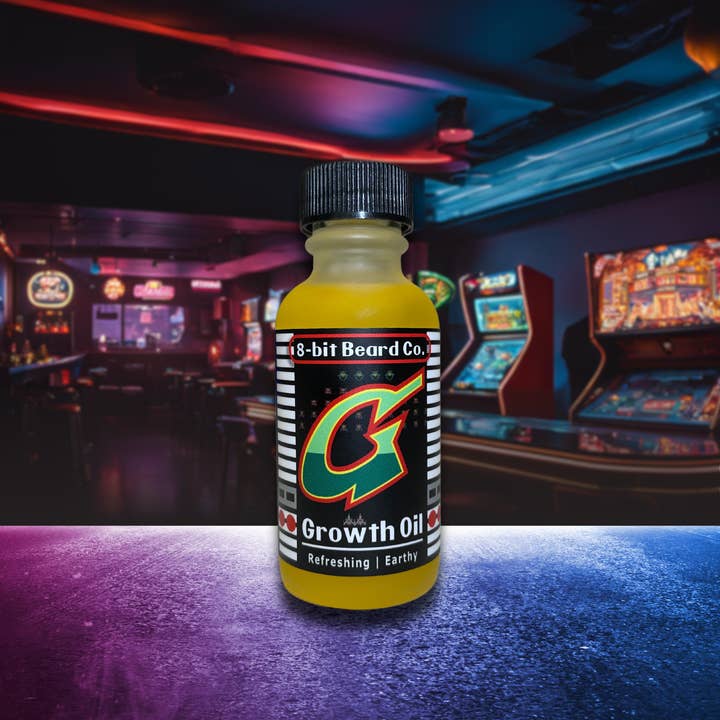 8-bit Beard Co. - Wholesale Hair Oil - Growth Oil | Beard (Hair) Oil - Energizing and Earthy