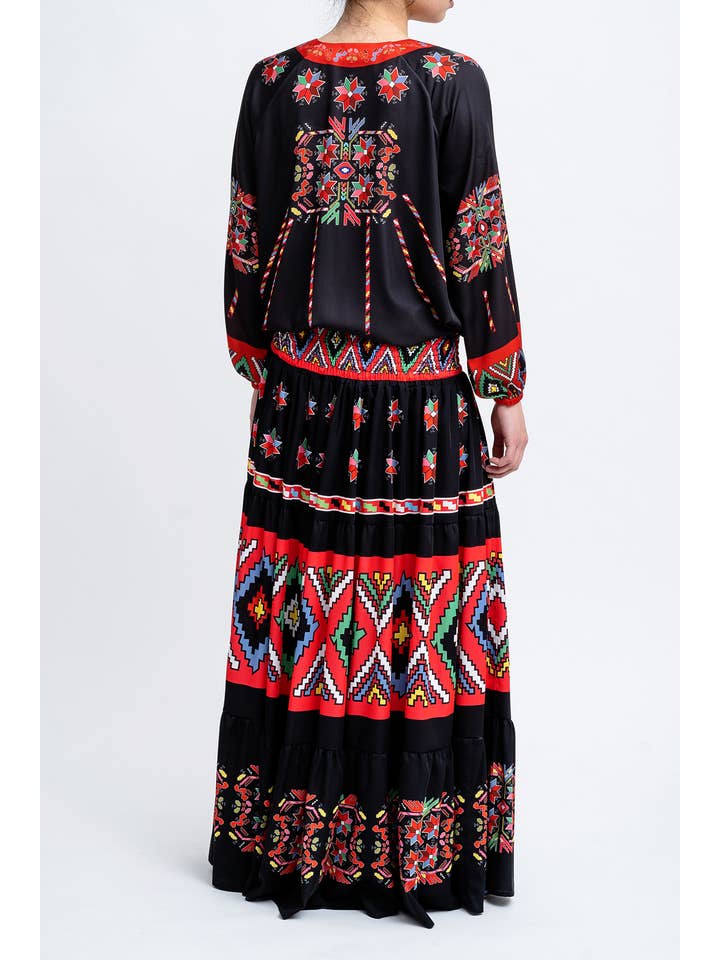 JOLLIA – wholesale Kjol - Dam – Bohemisk kjol, Semester Sommar Boho Klänning, Resort Wear2