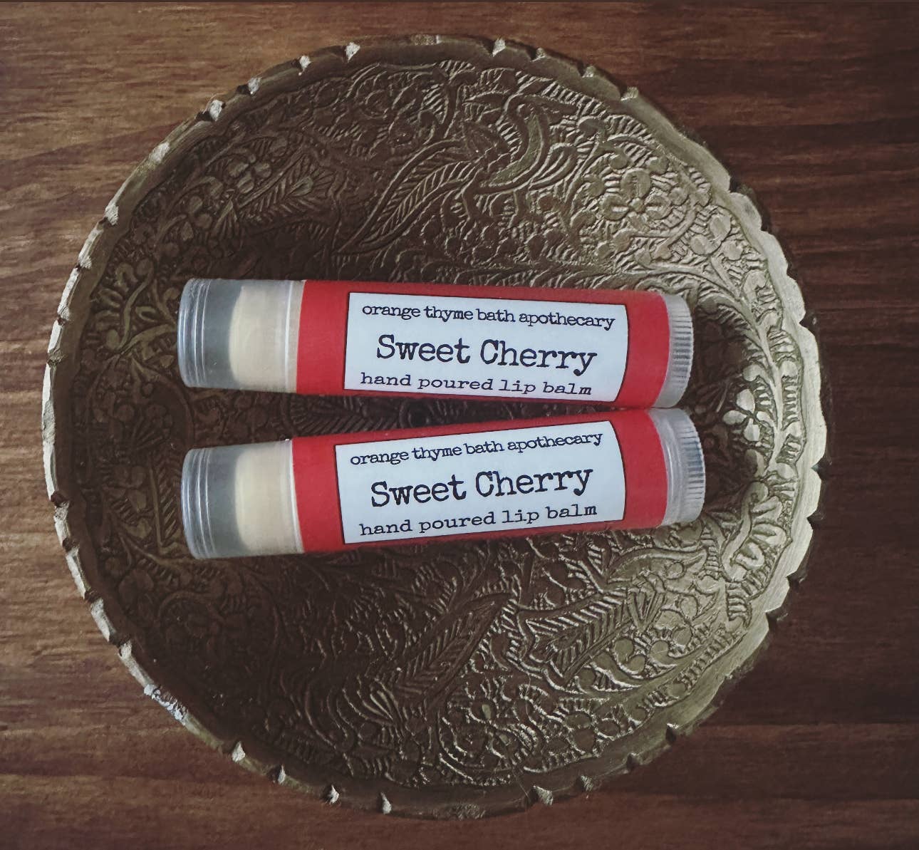 Orange Thyme Bath Apothecary - Vendita all'ingrosso Burro di cacao - Balsamo Labbra Dolce Ciliegia3