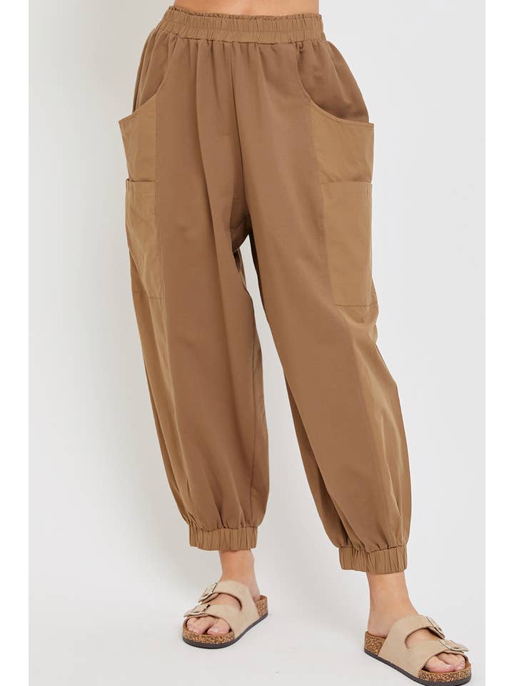 Sweet Lovely by Jen - Wholesale Lounge Sweatpants/Joggers - Women's - CASUAL COMFY WIDE-LEG HARMES JOGGERS29