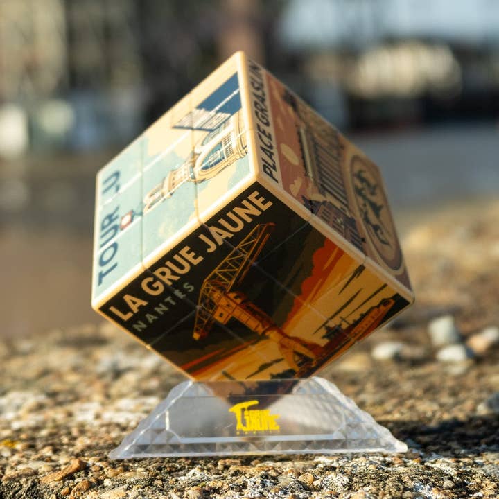 DE KUBUS PUZZEL DE GELE KRAAN RETRO voor wholesale door lagruejaune