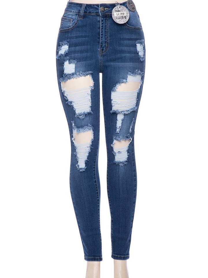 High Waisted Skinny Jeans for wholesale by U Jeans