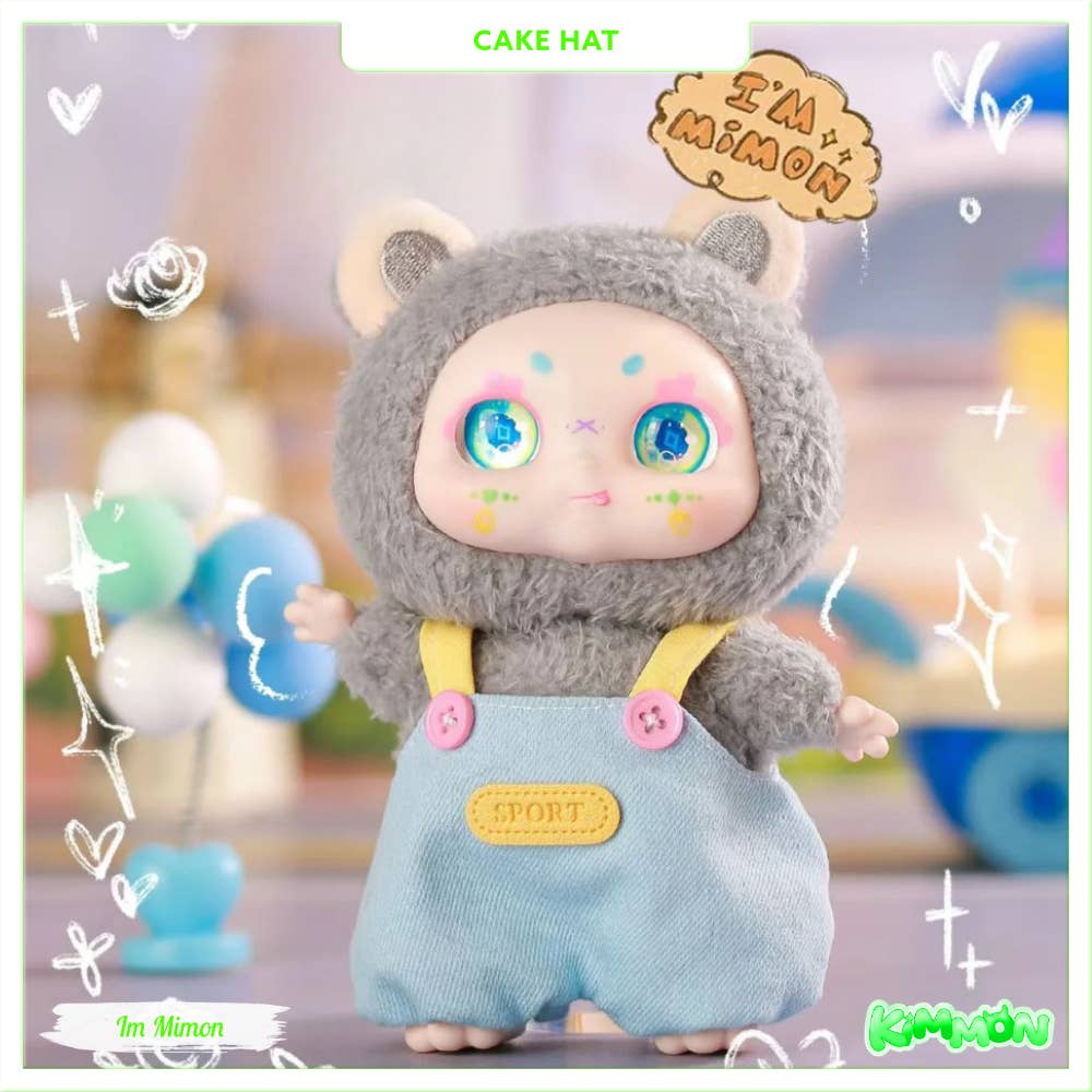 The Zoofy Group , LLC - Wholesale Stuffed/Plush Toy - Kids & Baby - KIMMON 7" IM MiMON PLUSH BLIND BOX 6 PC PDQ4