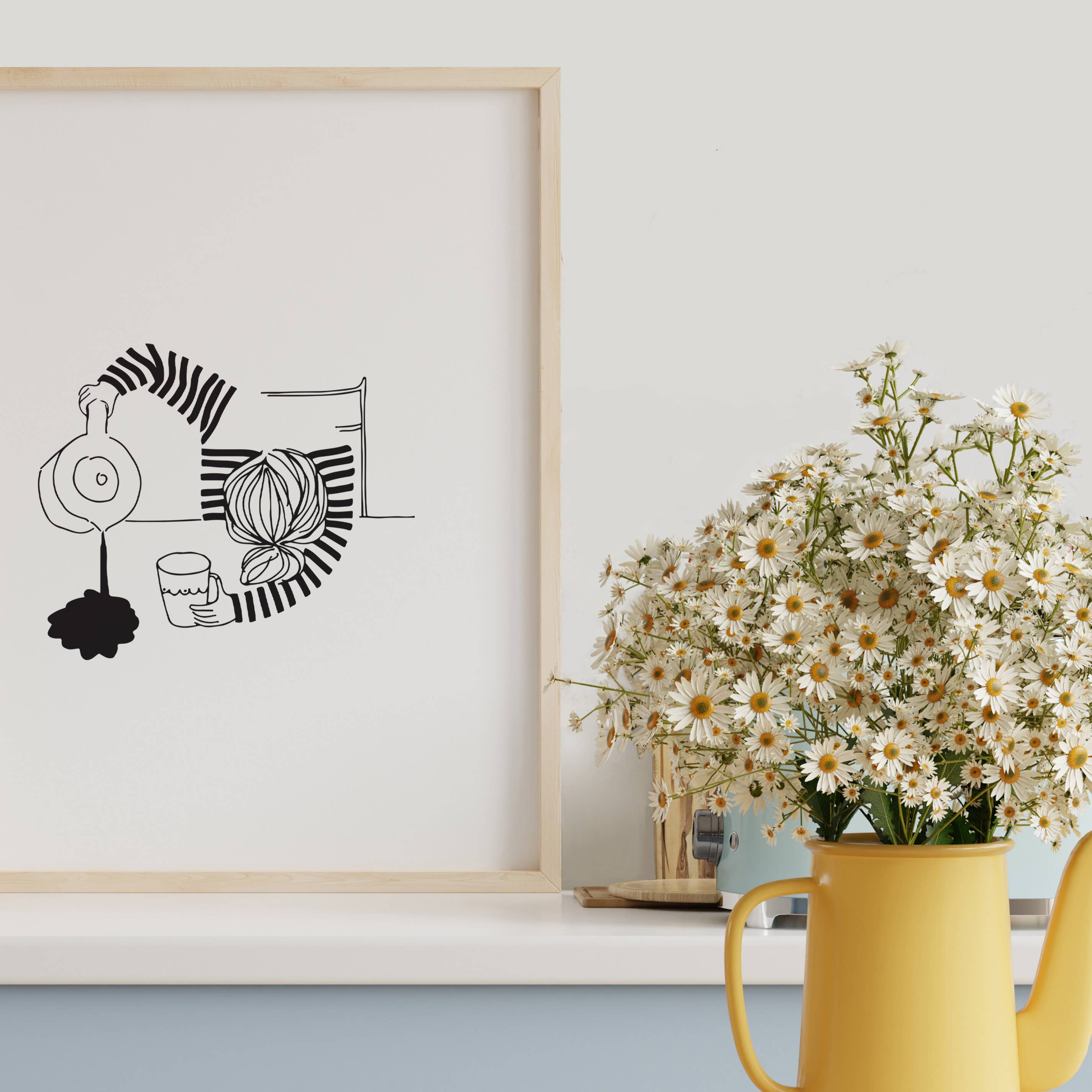 MY LOVELY THING – Impressão artística por atacado – Pôster Manhãs Difíceis1