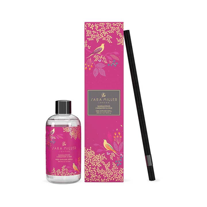 Sara Miller Sandalwood Cardamom & Oud Refill for wholesale by Wax Lyrical UK
