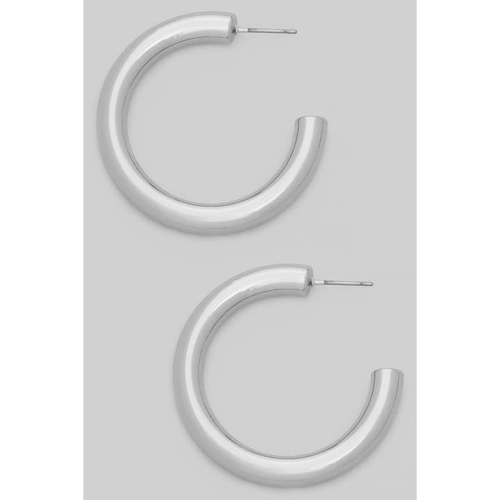 Girly - Wholesale Hoop Earrings - TUBE HOOP EARRINGS 2