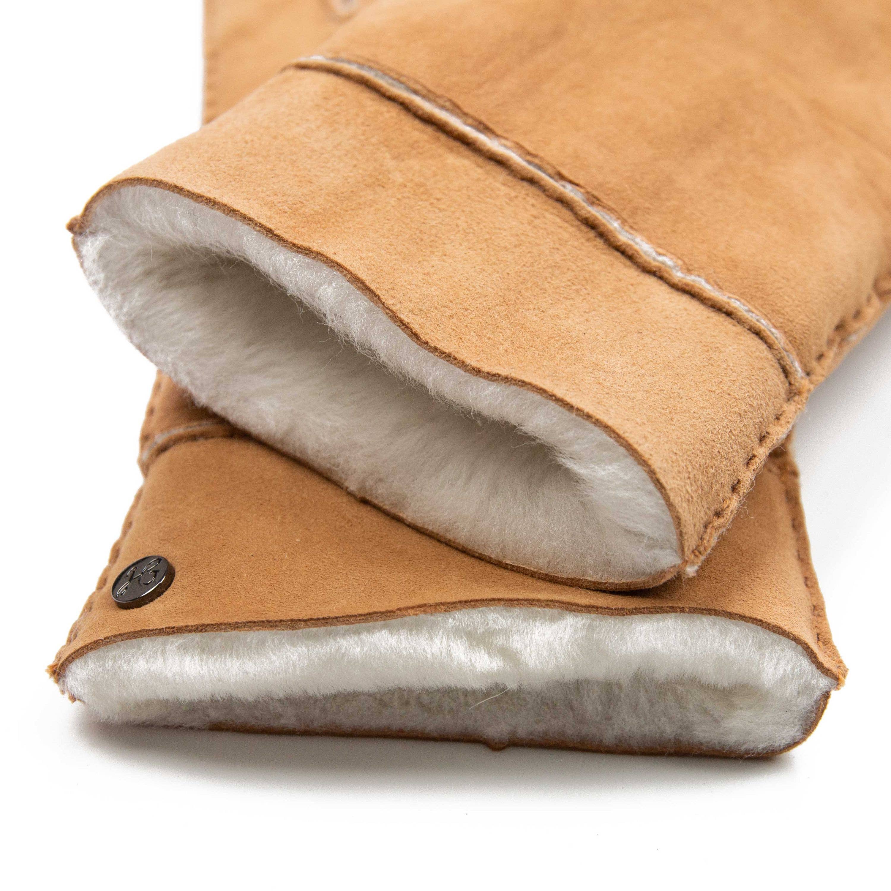 Hand Gewand HG GmbH – Luvas - Unissexo por atacado – adam - luva clássica em pele de ovelha merino3