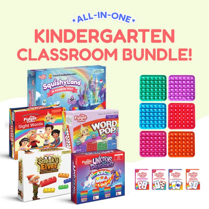 Kindergarten Classroom Bundle for wholesale by The Fidget Game