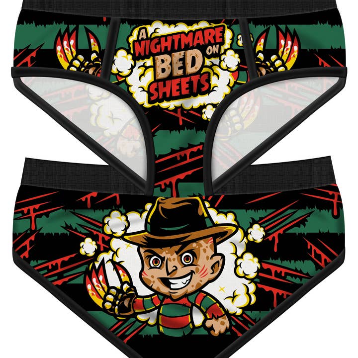Harebrained! - Wholesale Underwear - Women's - A Nightmare on Bed Sheets Period Panties