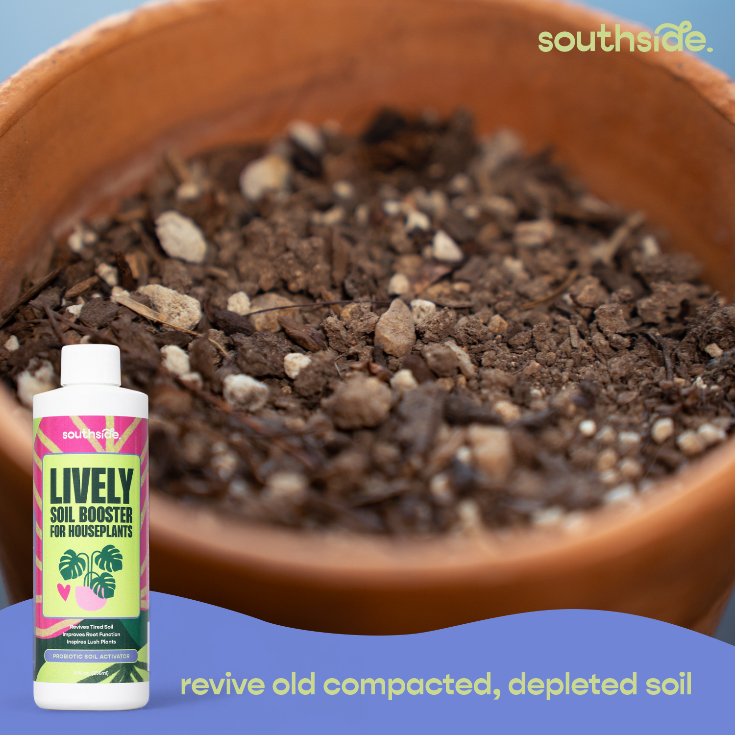 Southside. - Vente Engrais - Booster de Sol Vivant pour Plantes d'Intérieur3