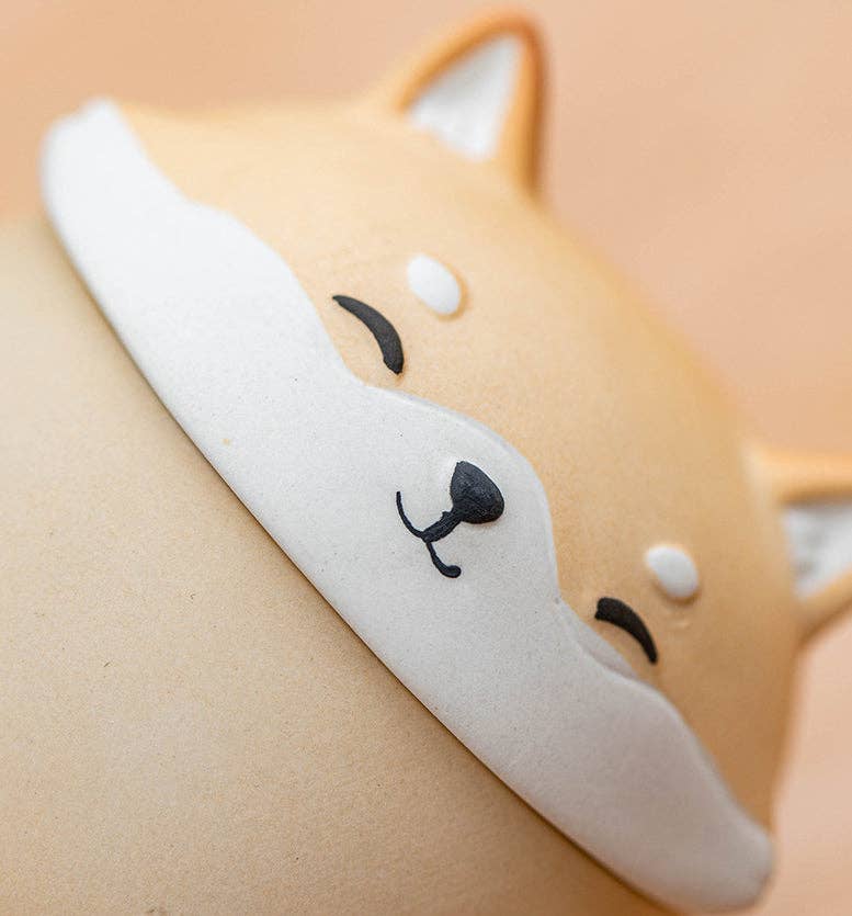 Gohobi （We cover U.S. import duties） – wholesale Food storage container – Gohobi Shiba Inu Dog Mini Portable Travel Tea Jar Stroage9