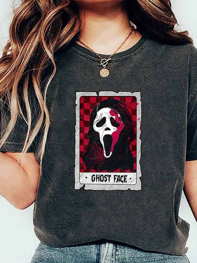Ghostface Tarot Card Shirt, Halloween Ghostface Scream Shirt for wholesale by iBuyCanvas