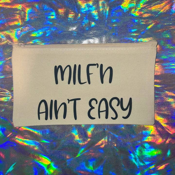 MP Bag Makers - Wholesale Pouch - Women's - Mini MILF Zipper Pouch (mom gift)
